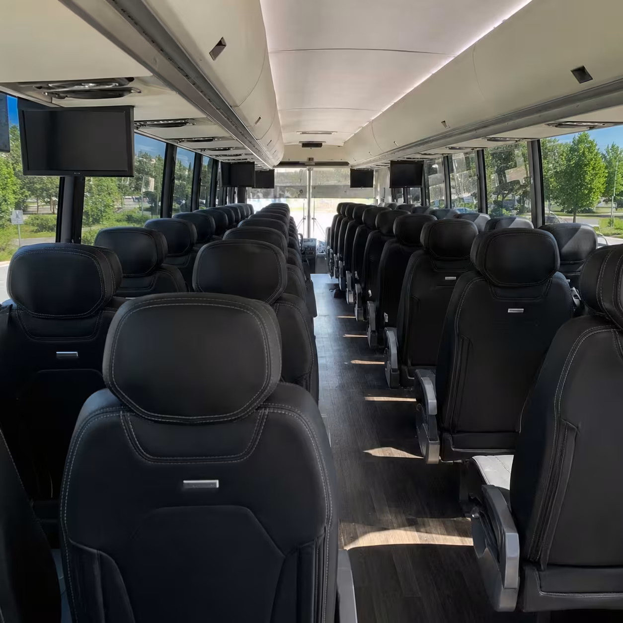 renton charter buses for multi stop wedding weekend packages