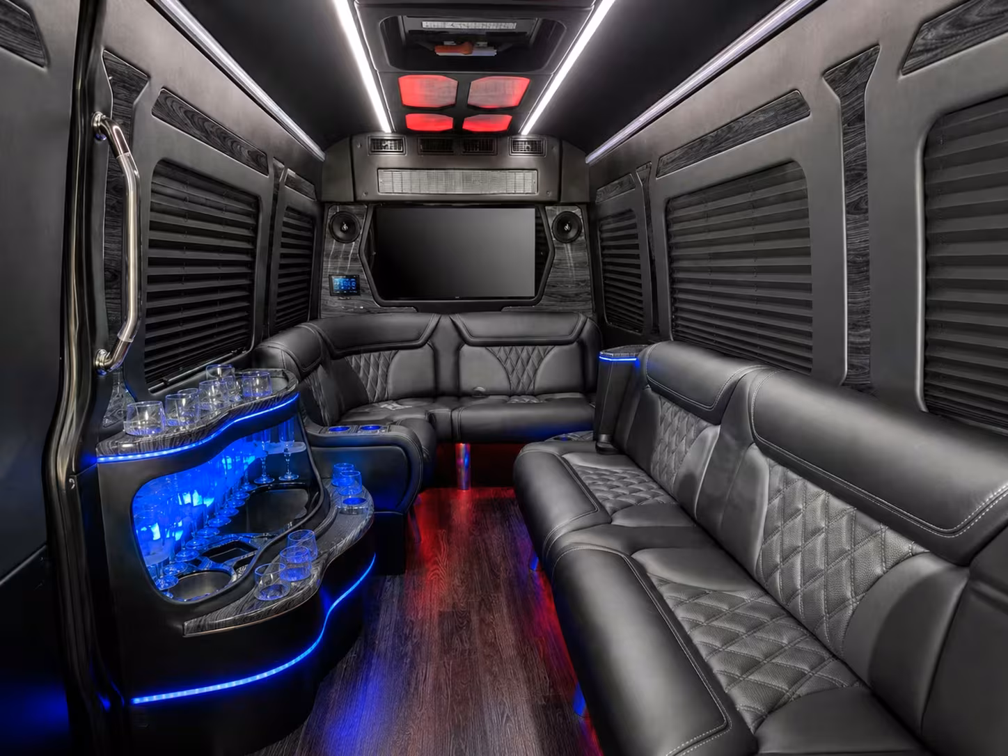 renton wedding shuttle bus rentals for church families