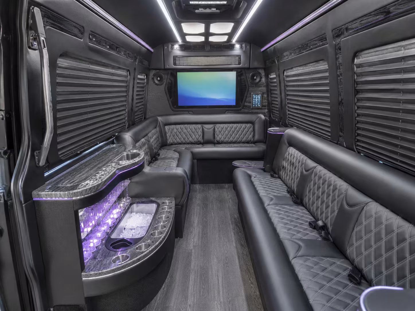 sprinter limousine inside