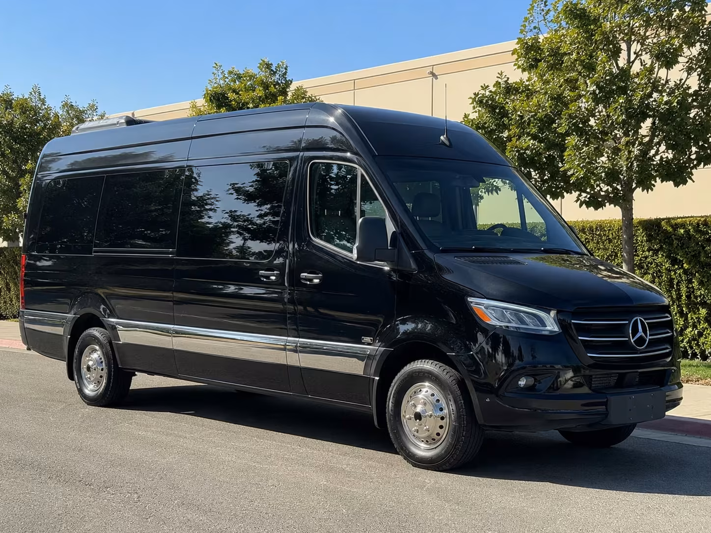 sprinter van with driver