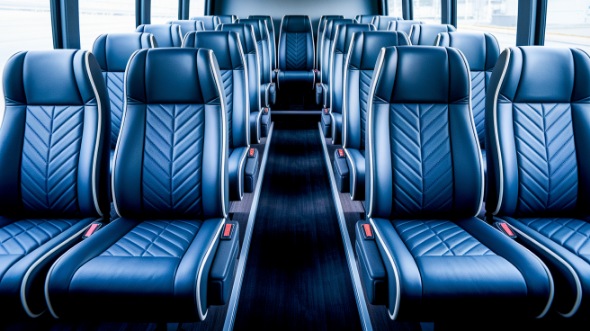 renton 15 passenger minibus inside
