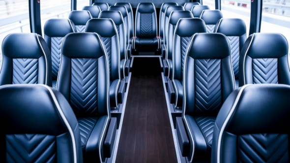 renton 20 passenger minibus inside