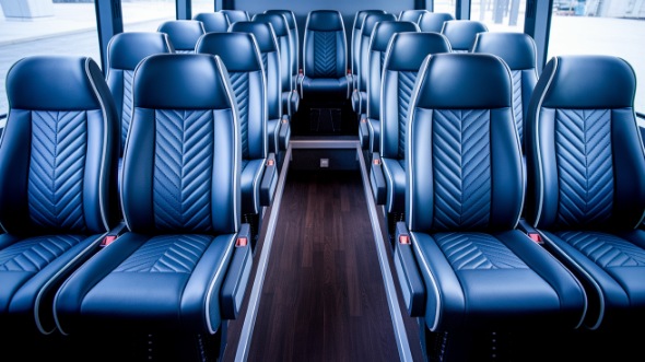 renton 25 passenger minibus inside