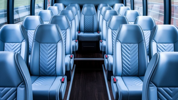 renton 30 passenger minibus inside
