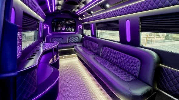 renton party bus rental inside